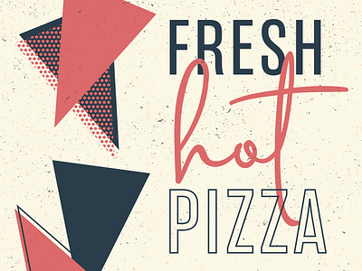Fresh Hot Pizza illustration illustrator pizza pizza slice