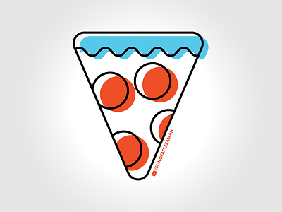 Son of a Pizza Man - Tshirt Design 5 pizza pizza slice slice tshirt