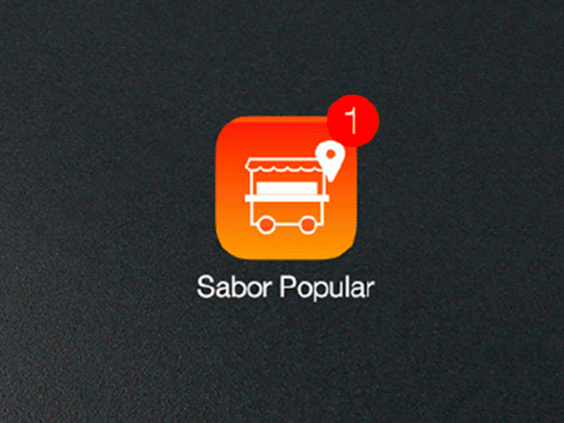 Sabor Popular - app design