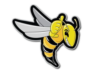 Yellow Jacket Logo Illustration branding icon illustration insect logo vector