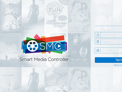 SMC Login Page concept design new of visual