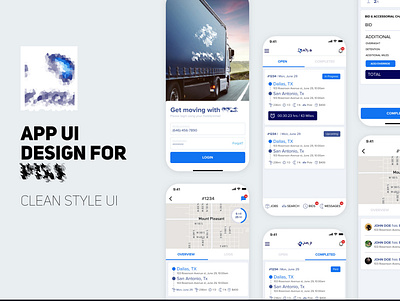 App Project graphic design ui