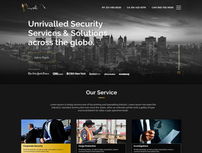 Project of Security graphic design ui