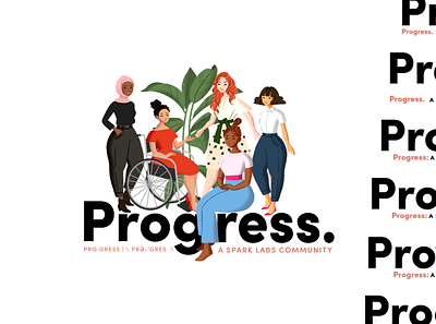 Progress Community Branding and Swag Design
