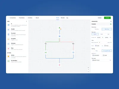 SaaS Cloud Platform Screen - Data Integration. cloud cloud platform commit components dashboard data data integration database design editor integration mapping mindmap navigator platform product saas solution ui ui elements ux