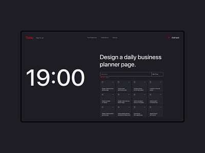 Planner day! concept dashboard dashboard design design figma ui ui design ux uxdesign uxui web