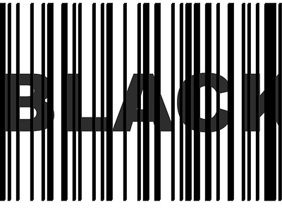 Black Friday© brand barcode background hashtag