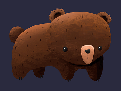 Woodland friend animals bear character design forest illustration ilustración teddy bear woodland