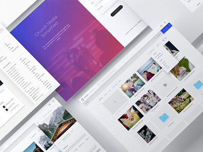 Media Manager design ui ux webapp website