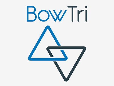 BowTri Logo bow consulting logo strategy. ux value proposition