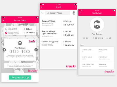 Truckr App