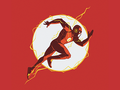 The Flash book cartoon clean comic fastest flash labs star t shirt vector