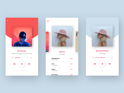 Daily UI #009 - Music Player