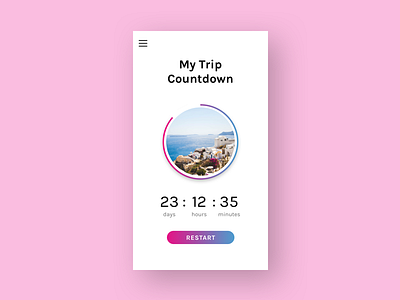 Daily UI #014 - Countdown timer