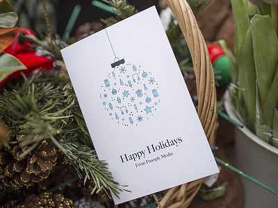 Holiday Card christmas december holidays ornament podcast