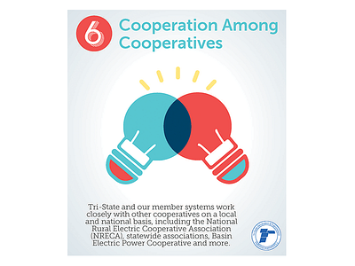 Cooperative Principle 6 flyer graphic design