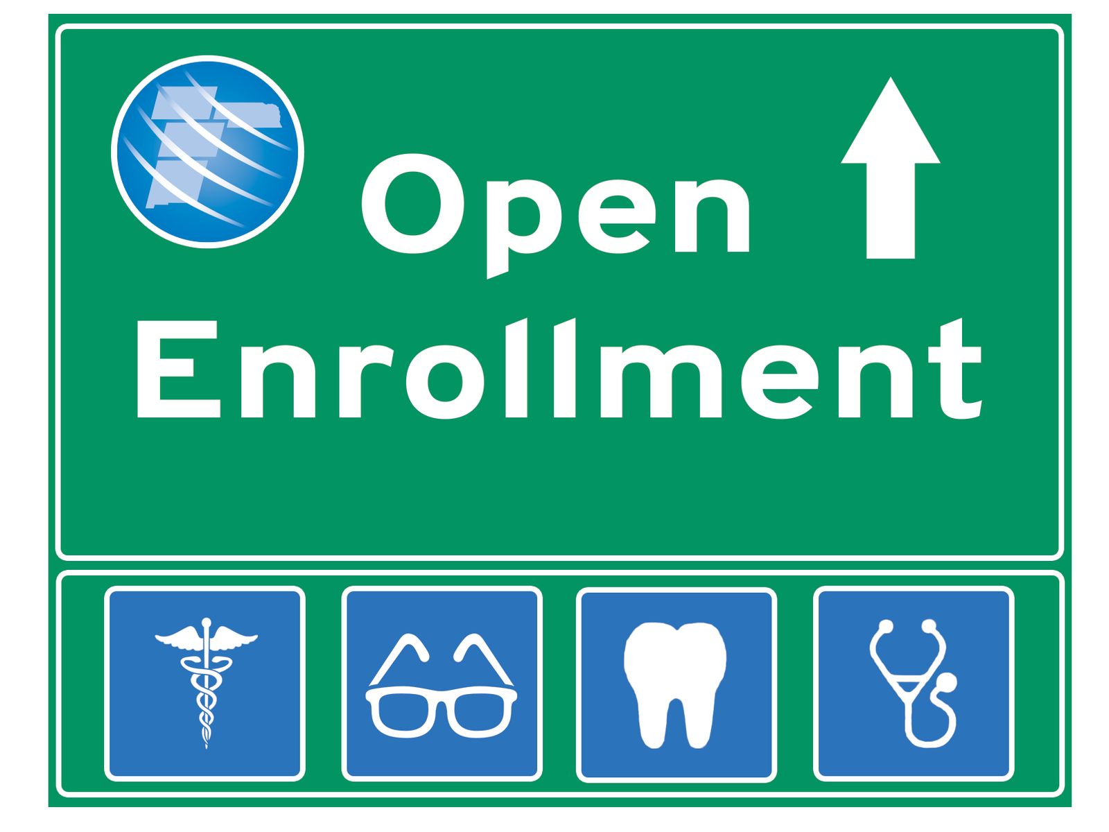 Open Enrollment Logo by Brandon Ramlet on Dribbble