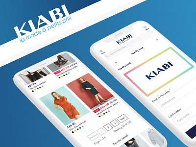 Kiabi Shot design interface iphonex ui ui design ux web design website