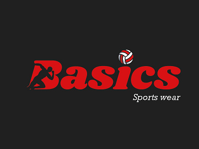 Basics Logo Design design designexploartion graphicdesign logo logodesign red sports sportsdesign