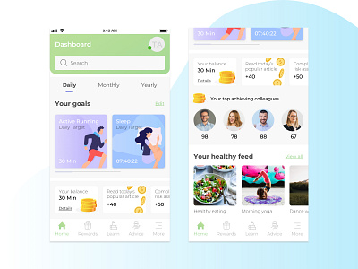 Health App Design