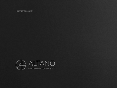 Altano - Corporate Identity corporate identity identity branding identity design logotype logotype design typography