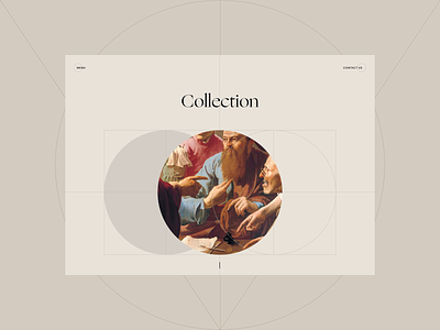 Art Fund. Collection art collection composition design fund typography ui web webdesign website