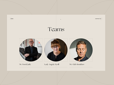 Art Fund. Teams art composition design fund geometry teams typography ui webdesign website