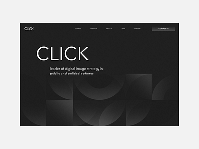 Click. Landing page