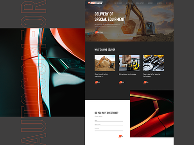 Autocomfort - Vehicle delivery branding car composition corporate website delivery typography uiux vehicle webdesign webdesignagency webdesigntips website websitedesigner websitedevelopment websiteinspirationwebdesign websitelaunch