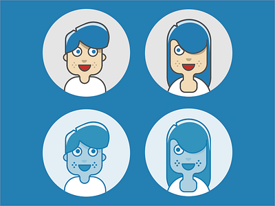 Avatar Users avatar design illustrator vector