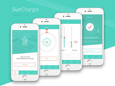 SUNchargie app app battery charge compass energy kosice measure photovoltaic slovakia solar startup sun