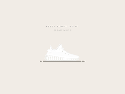 Yeezy Boost 350 V2 Cream White cream white illustration yeezy