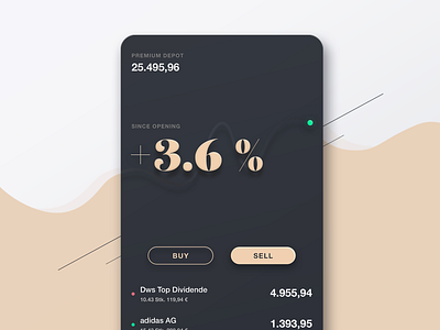 Finance App Depot Display