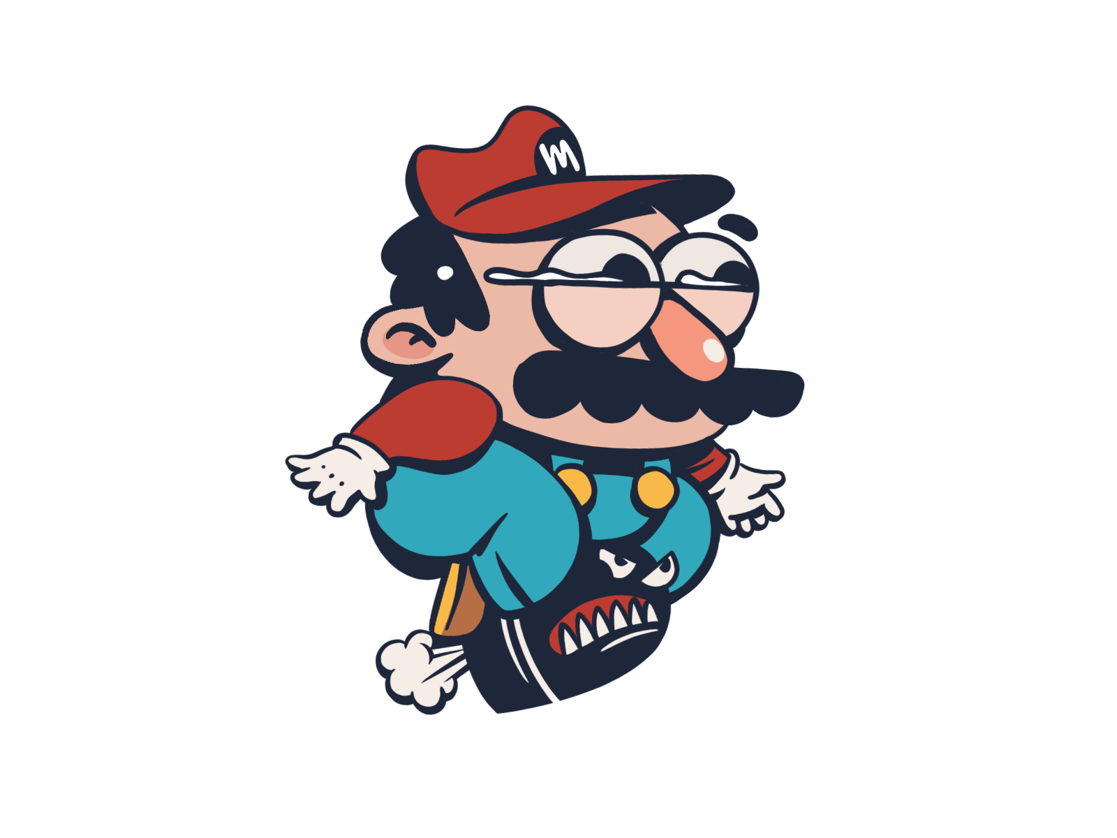 Mario by Renato Quirino on Dribbble