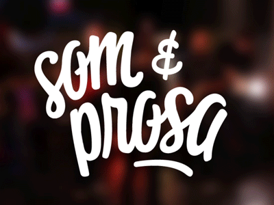 Som e Prosa (gif) gif handlettering lettering logo type typography