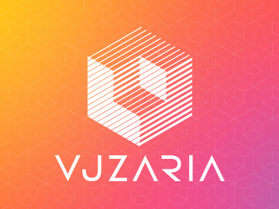 Vjzaria 3d brand logo quirino typography videomapping vjzaria