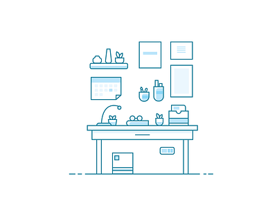 Workspace Illustration 4/5