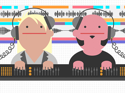 How A Pop Song Is Made The Mixers illustration mixing music pop song