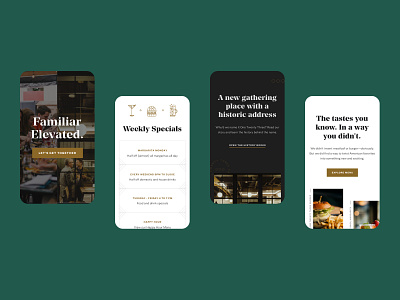 123 Tavern Mobile design grand rapids layout mighty mobile restaurant web web design