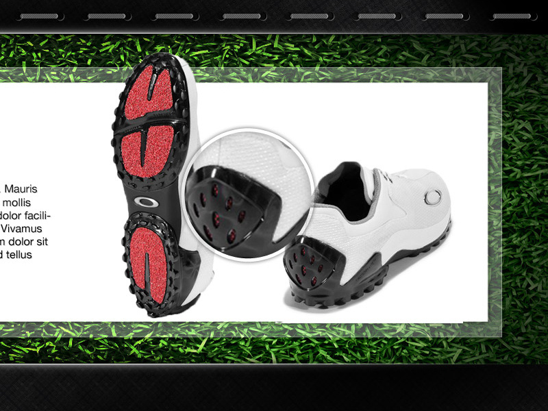 Product Feature shoes landing page website products loupe magnify