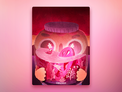 HELLO DRIBBLE! hello dribbble illustration pink