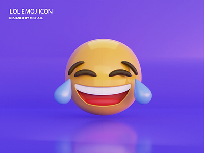 LOL 3d art 3d modeling emoji