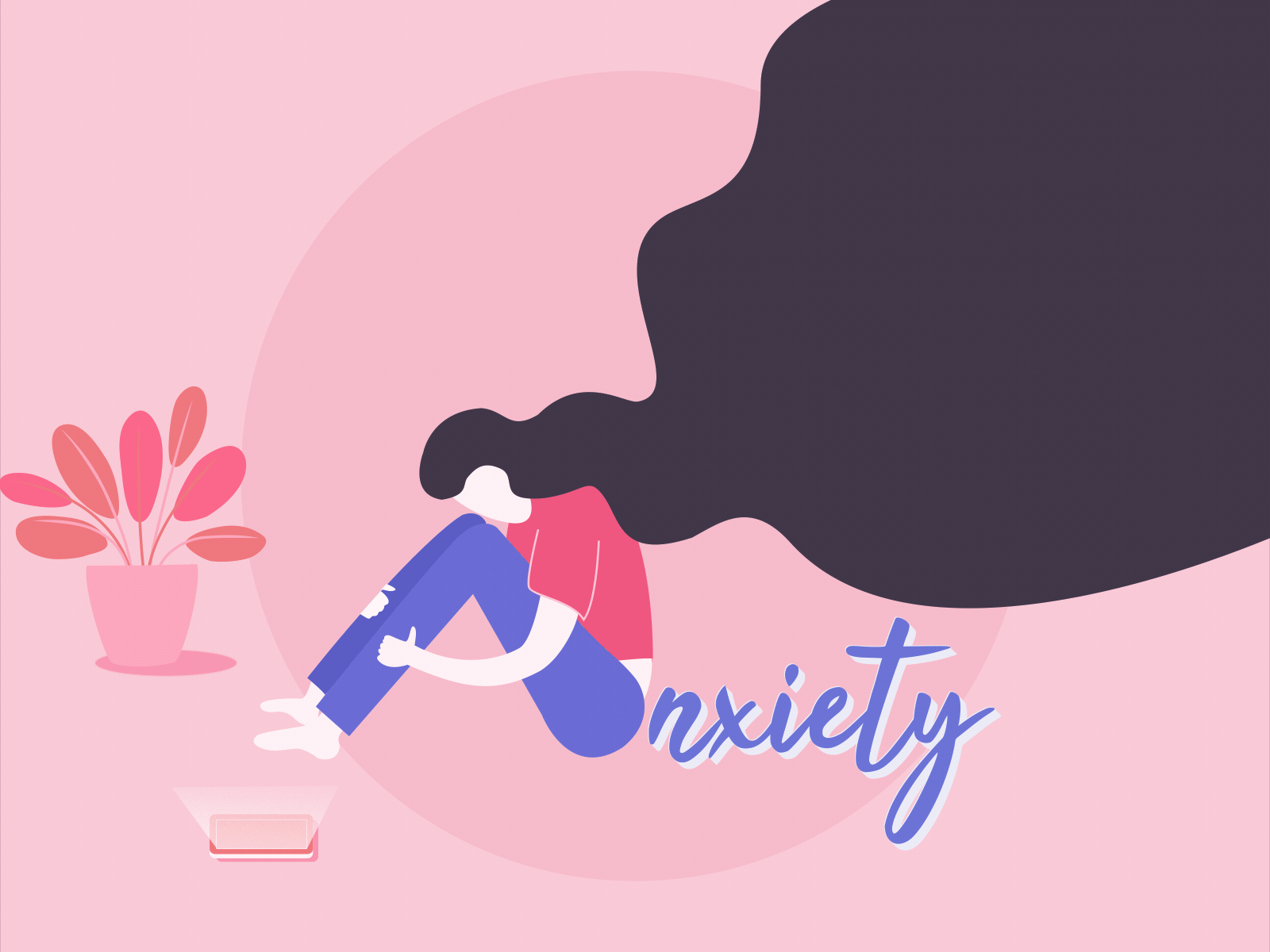 Letter A - Anxiety | Motion Graphics
