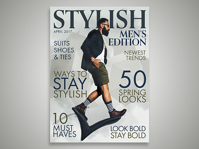 Stylish Magazine Cover