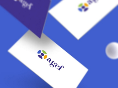 Agef Association brand graphic design logo