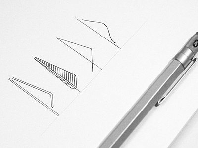 Feather Tips feather logo minimal symbol