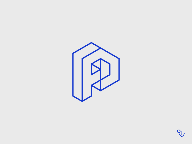 Pro Forma isometric art illustration vector branding monogram font icon design creative mark typography icons type symbol logo minimal