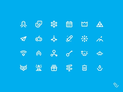 Line, Stroke Service Icon Set Design design icon ui