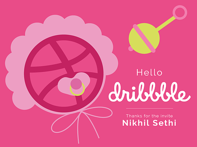 New to Dribbble! debut first shot new shot