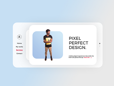 Cards UI Freebie cv ux design first ui design website